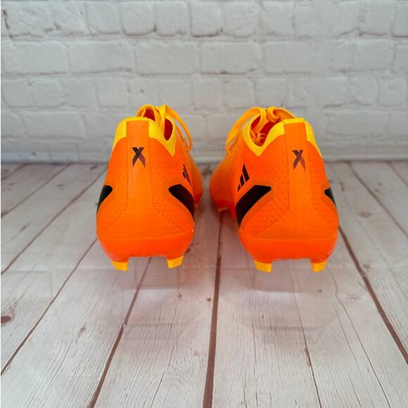 Adidas X Speedportal.2 FG Orange Black Soccer Cleats Mens Size 10.5 (GV9562) - Picture 9 of 11